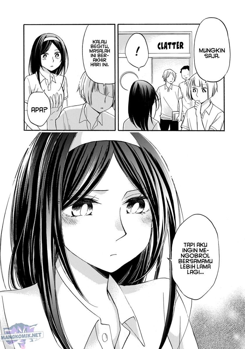Hanazono and Kazoe’s Bizzare After School Rendezvous Chapter 15 Gambar 15